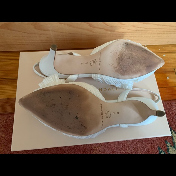 Loeffler Randall Sylvana Heels - white heels - Picture 5 of 11